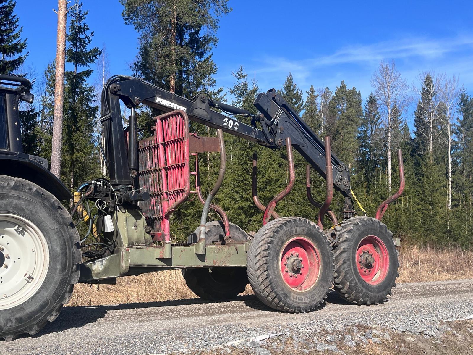 Kesla Forester 400 + Metsäkärry