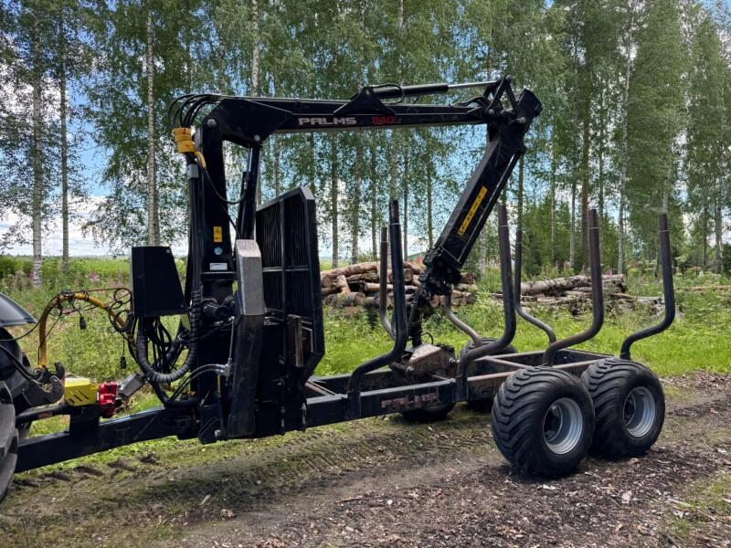 Palms 840 Metsäkuormaaja + Palms 12t Metsäkärry